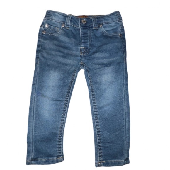 7 For All Mankind Toddler Jeans, Size 18 Months, Blue B58 - Picture 3 of 6